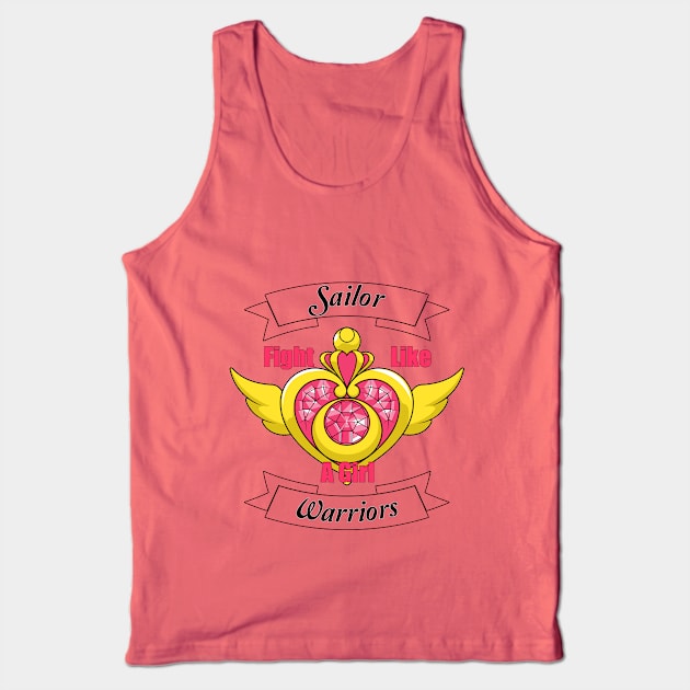 Sailor Warriors Tank Top by otakuscene